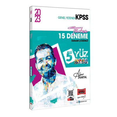 KPSS Genel Yetenek Türkçe 15 Deneme 5 Yüz