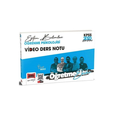 KPSS Eğitim Bilimleri Öğrenme Psikolojisi Video Ders Notu