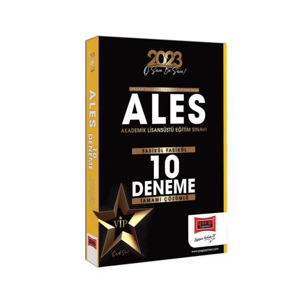 ALES Fasikül Fasikül 10 Deneme