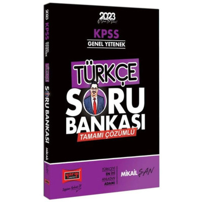 KPSS Genel Yetenek Türkçe Soru Bankası