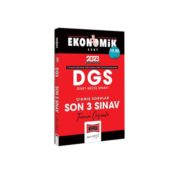 DGS Ekonomik Seri Çıkmış Sorular Son 3 Sınav
