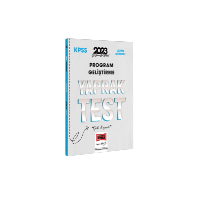 KPSS Eğitim Bilimleri Program Geliştirme Yaprak Test Çek Kopart