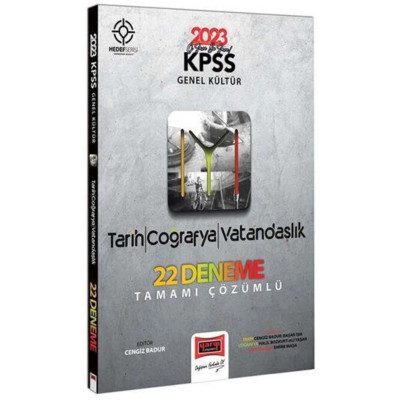 KPSS Genel Kültür İYİ Tarih Coğrafya Vatandaşlık 22 Deneme