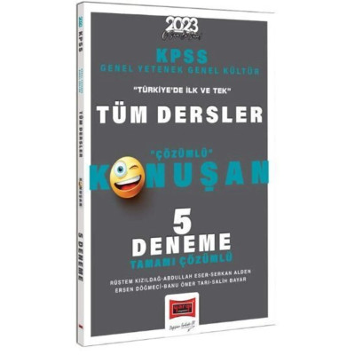 KPSS Genel Yetenek Genel Kültür Tüm Dersler Konuşan 5 Deneme