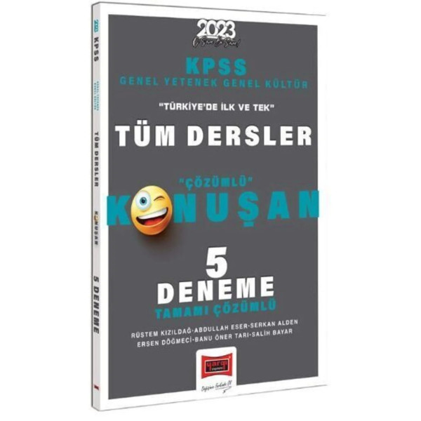 KPSS Genel Yetenek Genel Kültür Tüm Dersler Konuşan 5 Deneme