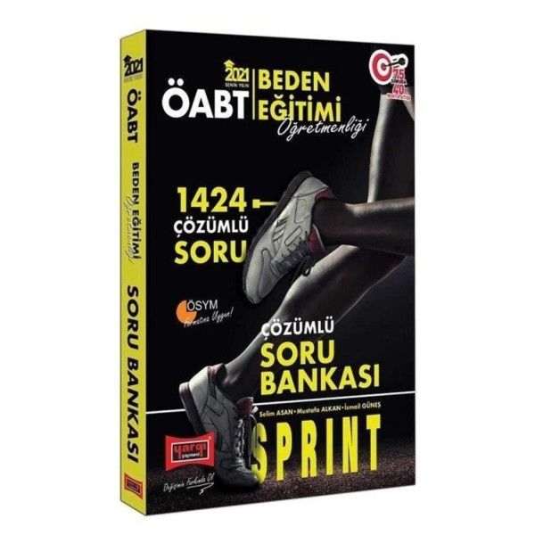 ÖABT Beden Eğitimi Öğretmenliği 1424 Çözümlü Soru Bankası Sprint