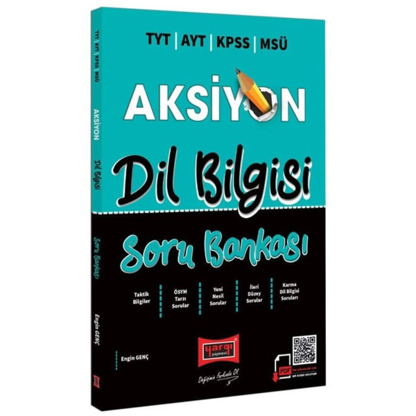 TYT AYT KPSS MSÜ Aksiyon Dil Bilgisi Soru Bankası