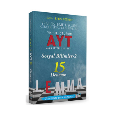 YKS II. Oturum AYT Sosyal Bilimler-2 15 Deneme