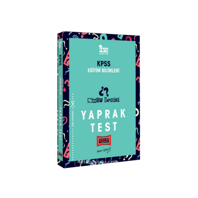 KPSS Eğitim Bilimleri Soru Denizi Yaprak Test Çek Kopart