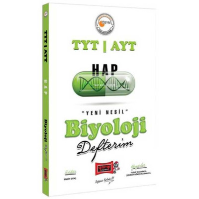 TYT AYT Hap Biyoloji Defterim