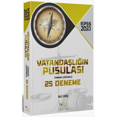 KPSS Vatandaşlığın Pusulası 25 Deneme