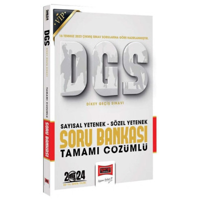 DGS VIP Sayısal Yetenek Sözel Yetenek Soru Bankası