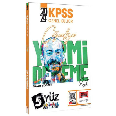 KPSS Genel Kültür Coğrafya Yirmi Deneme 5 Yüz
