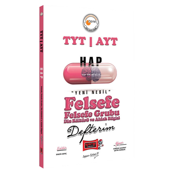TYT AYT Hap Felsefe Grubu Din Kültürü ve Ahlak Bilgisi Defterim