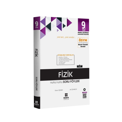 9. Sınıf Fizik Hafta Hafta Soru Föyleri