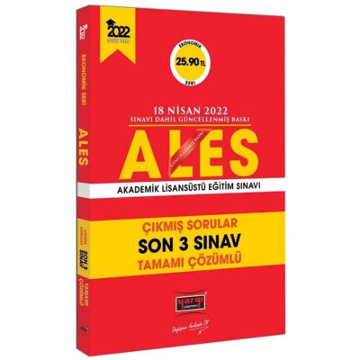 ALES Çıkmış Sorular Son 3 Sınav Ekonomik Seri