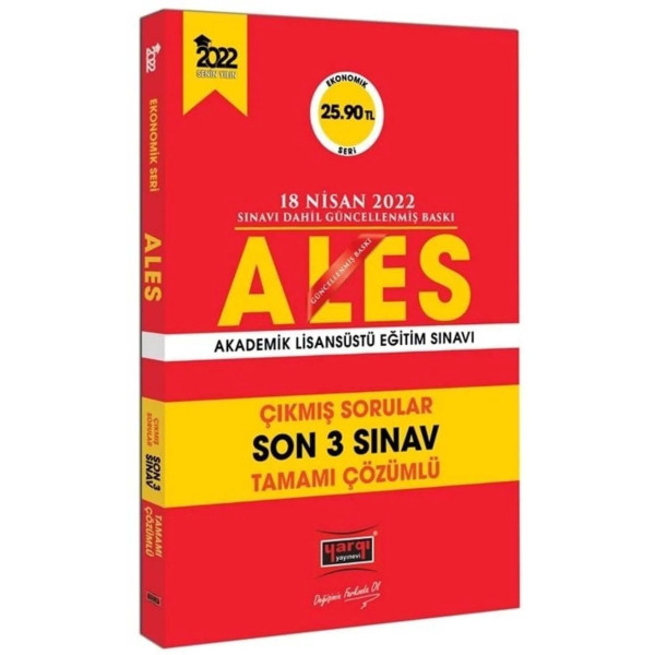 ALES Çıkmış Sorular Son 3 Sınav Ekonomik Seri