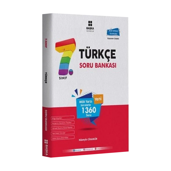 7. Sınıf Türkçe Soru Bankası 1360 Soru