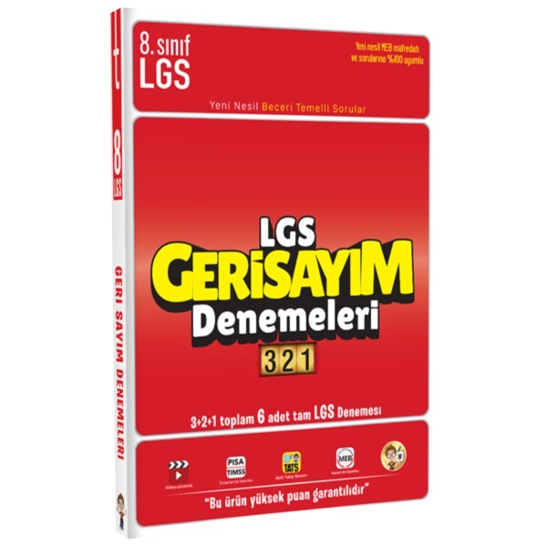 8. Sınıf LGS Geri Sayım Denemeleri 3+2+1 Deneme