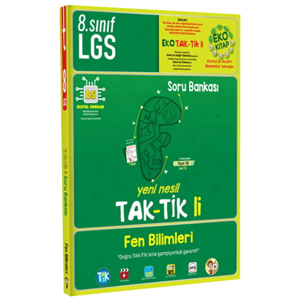 8. Sınıf LGS Tak-Tikli Fen Bilimleri Soru Bankası