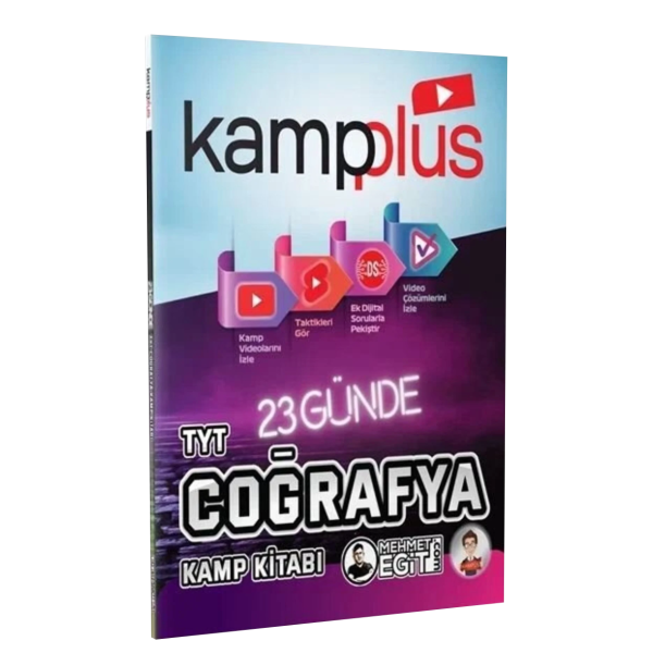 TYT Kamp Plus 23 Günde Coğrafya Kamp Kitabı
